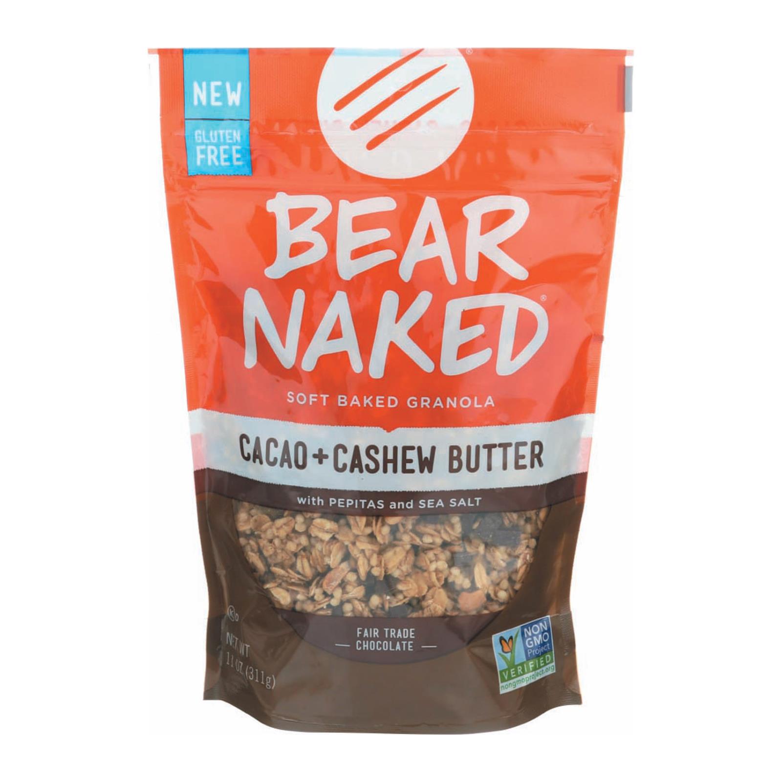 BEAR NAKED GRANOLA 11oz CACAO & CASHEW BUTTER