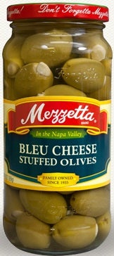MEZZETTA 9.5OZ BLEU CHEESE STUFFED OLIVE