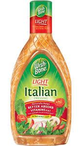 WISHBONE 15floz DRESSING ITALIAN LIGHT