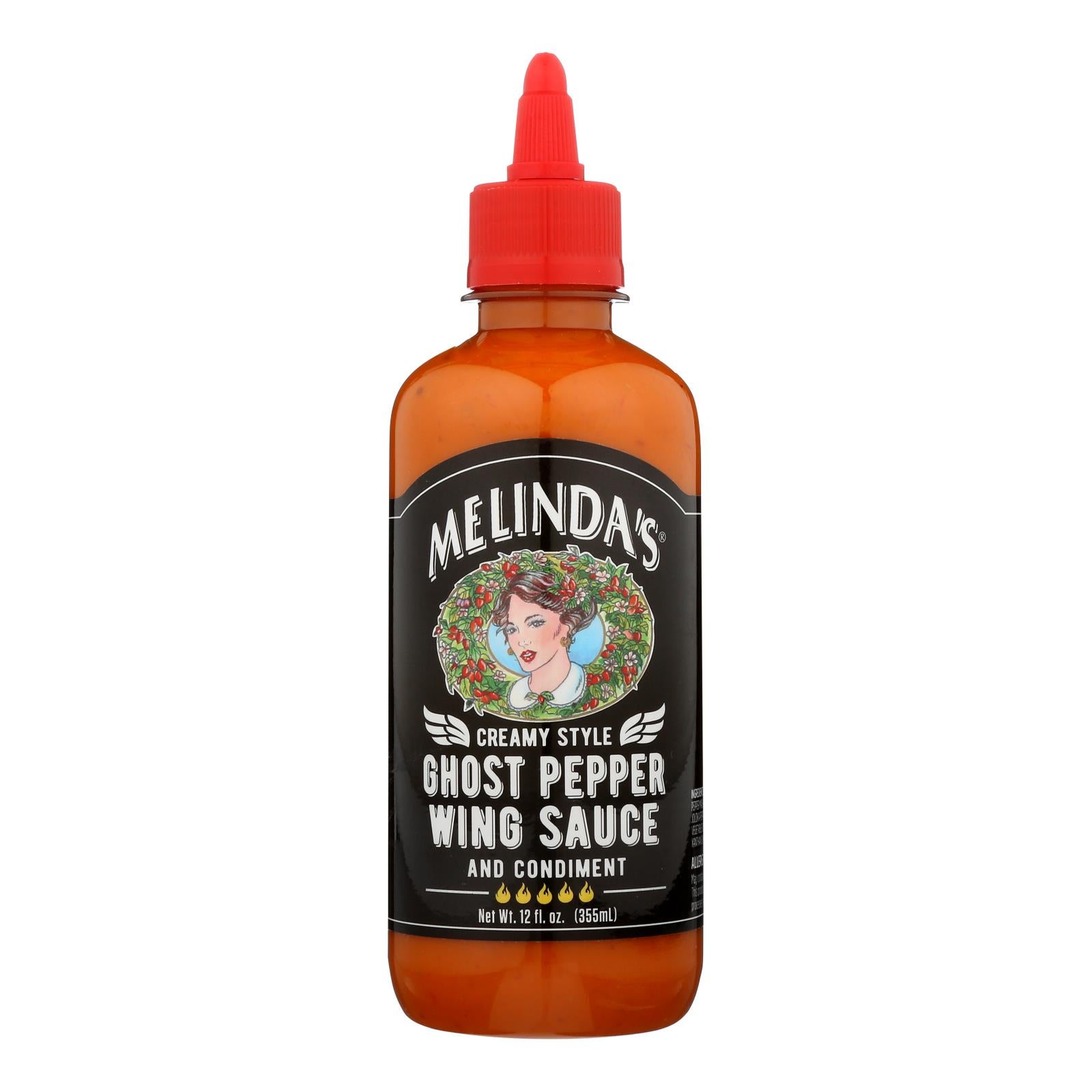 MELINDA'S 12oz GHOST PEPPER WING SAUCE