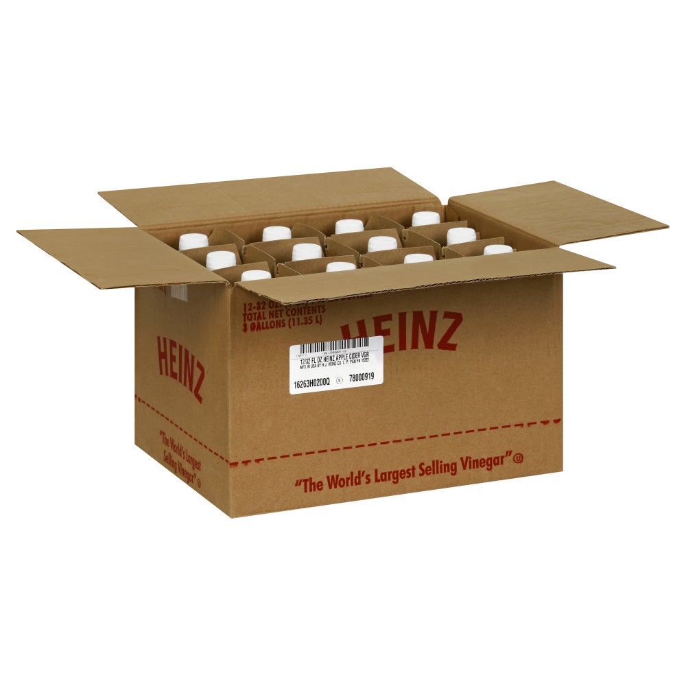 HEINZ 32oz CIDER GLASS VINEGAR