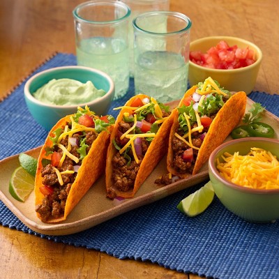 OLD EL PASO 5.4oz BOLD NACHO CHEESE TACO SHELLS, GLUTEN-FREE
