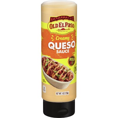 OLD EL PASO SAUCE CREAMY QUESO 9OZ