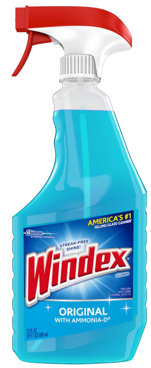 Windex 23FLOZ Original Blue Trigger Glass Cleaner