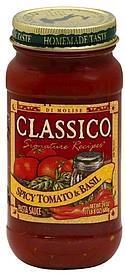 CLASSICO 24oz PASTA SAUCE, SPICY TOMATO & BASIL
