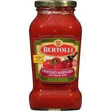 BERTOLLI 24oz VINEYARD MARINARA W/BURGUNDY WINE