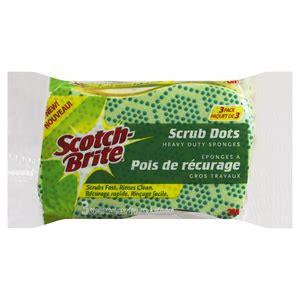SCOTCH BRITE 9ct HEAVY DUTY SCRUB SPONGES