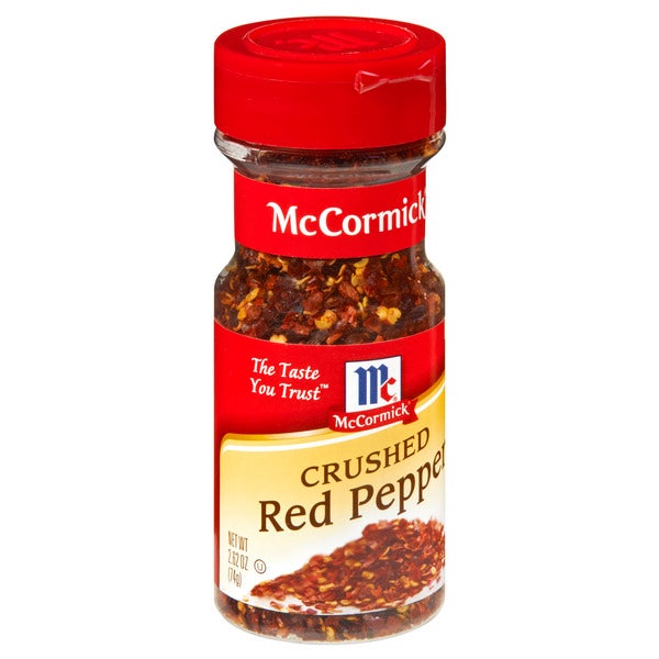 MCCORMICK 2.62OZ  CRUSHED RED PEPPER,