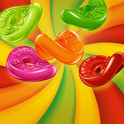 LIFE SAVERS GUMMIES 5 FLAVORS GUMMY CANDY - 7OZ