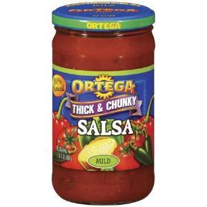 ORTEGA - 16oz THICK & CHUNKY SALSA, MILD