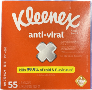 KLEENEX ANTI VIRAL CUBE