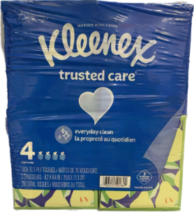 Kleenex Upright Facial Tissue Bundle 4PK