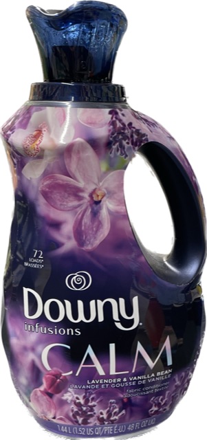 DOWNY 48oz INFUSIONS CALM LAVENDER & VANILLA BEAN FABRIC CONDITIONER
