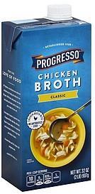 PROGRESSO 32floz CHICKEN BROTH CLASSIC