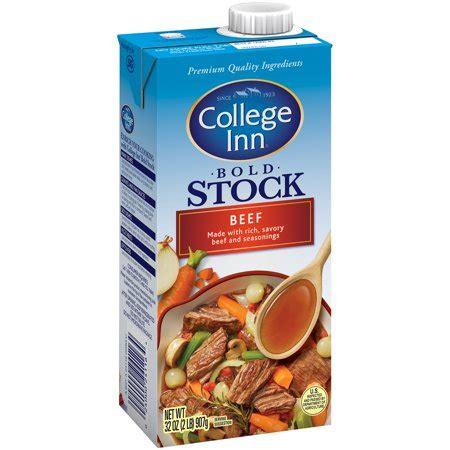 COLLEGE INN 32oz BEEF STOCK SALTED