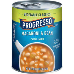 PROGRESSO 19oz VEGETABLE CLASSIC MACARONI & BEAN