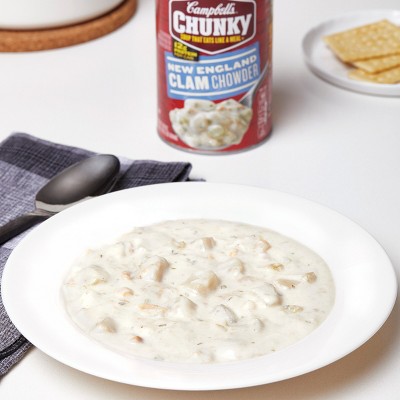 CAMPBELLS CHUNKY 18.8OZ NEW ENGLAND CLAM CHOWDER SOUP 