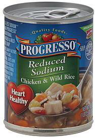 PROGRESSO 18.5oz REDUCED SODIUM SAVORY CHICKEN & WILD RICE