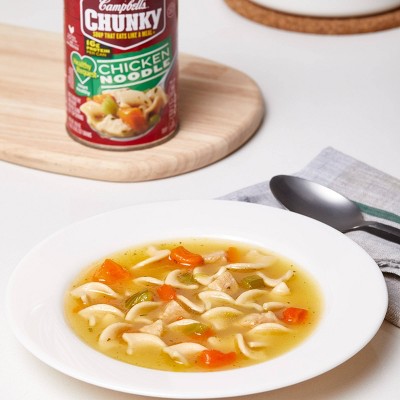 CAMPBELLS CHUNKY 18.6OZ HEALTHY REQUEST CHICKEN NOODLE SOUP 