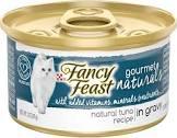 FANCY FEAST NATURALS 3oz TROUT & TUNA RECIPE
