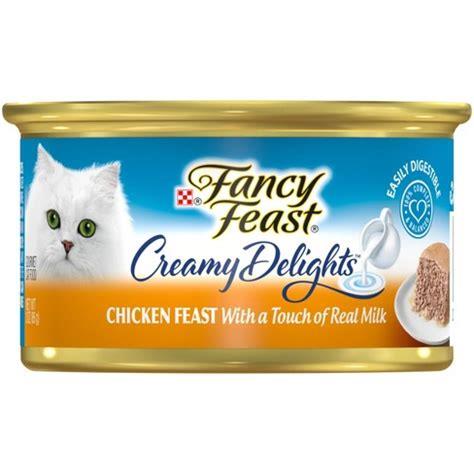 FANCY FEAST 3oz CREAMY DELIGHT CHICKEN FEAST W/TOUCH OF MILK