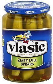 VLASIC 24FLOZ  ZESTY DILL SPEARS