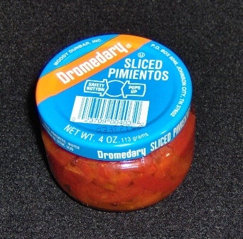 DROMEDARY 4oz SLICED PIMIENTOS