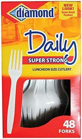 DIAMOND 48ct DAILY CUTLERY FORKS