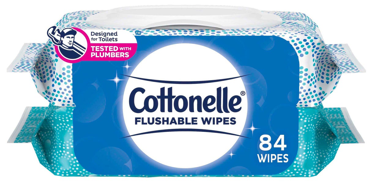Cottonelle 84CT Fresh Care Flushable Wipes 