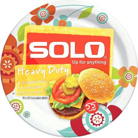SOLO 55ct ANYDAY PAPER PLATES 10IN