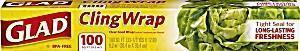 GLAD 100sf CLING WRAP
