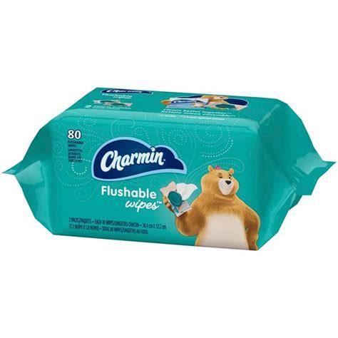 CHARMIN 80ct SHOWER FRESH FLUSHABLE WIPES 2PK