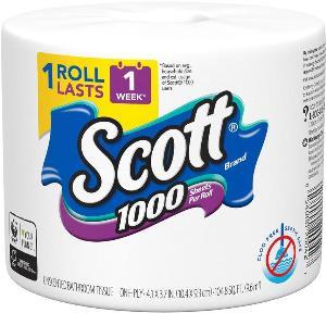 SCOTT 1000ct BATH SINGLE