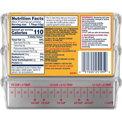 CRISCO 20oz 3CT ALLVEGETABLE SHORTENING BAKING STICKS