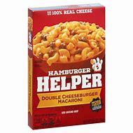 HAMBURGER HELPER 6oz DOUBLE CHEESEBURGER MAC