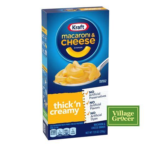 KRAFT 7.25oz MAC&CHEESE THICK 'N CREAMY