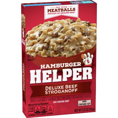 HAMBURGER HELPER 5.5oz DELUXE BEEF STROGANOFF