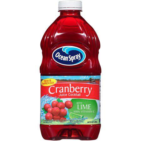 OCEAN SPRAY 64oz CRANBERRY LIME 