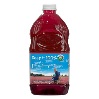 OCEAN SPRAY 64zo100% CRANBERRY