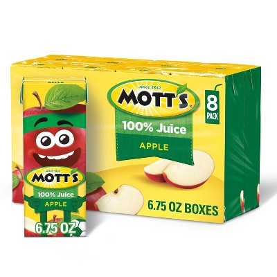 MOTT'S 54oz 100% APPLE JUICE (8PK)