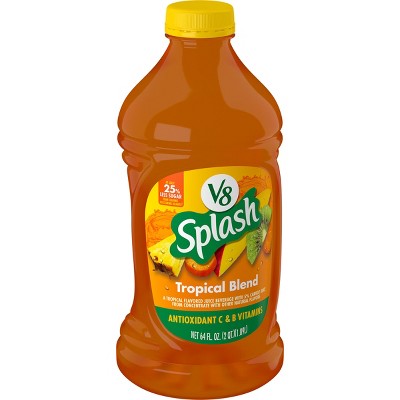 V8 64oz SPLASH TROPICAL BLEND