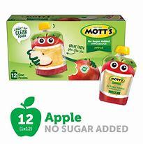MOTTS 38.4oz NO SUGAR ADDED APPLESAUCE POUCH