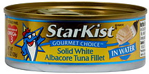 STARKIST 4.5oz SELECTS SOLID WHITE ALBACORE IN WATER