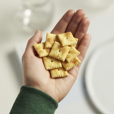 CHEEZ-IT 21oz WHITE CHEDDAR BAKED SNACK CRACKERS FAMILY SIZE