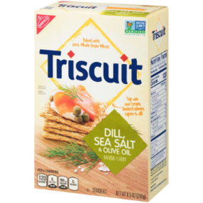 TRISCUIT 8.5OZ DILL SEA SALT AND OLIVE OIL CRACKER