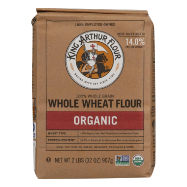 KING ARTHUR 2LB WHOLE WHEAT FLOUR