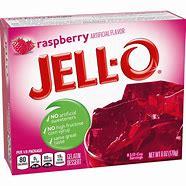 JELLO 3oz RASPBERRY