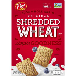 POST 16.4oz SHREDDED WHEAT SPOON SIZE BREAKFAST CEREAL