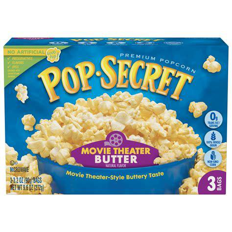 POPSECRET 9.6oz POPCORN MOVIE THEATER BUTTER 
