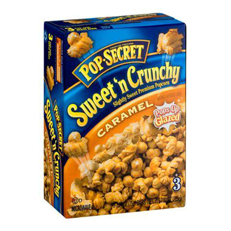 POPSECRET 7.9oz POPCORN SWEET & CRUNCHY CARAMEL